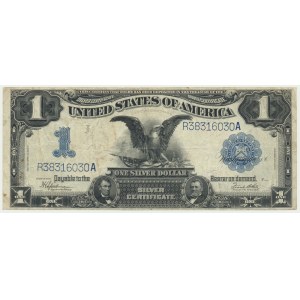 USA, Silver Certificate, 1 dolar 1899 - Speelman & White -