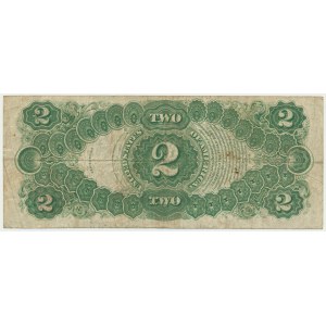 USA, Red Seal, 2 Dollars 1917 - Speelman & White -