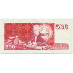 Islandia, 500 koron 1986
