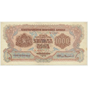 Bulgaria, 1.000 Leva 1945