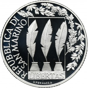 San Marino, 10 Euro Rzym 2007 - Giosuè Carducci
