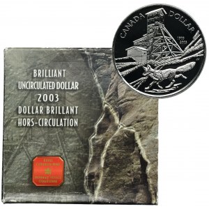 Canada, Elizabeth II, 1 Ottawa Dollar 2003 - Discovery of Cobalt