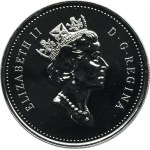 Kanada, Elżbieta II, 1 Dolar Ottawa 2003 - Odkrycie Kobaltu