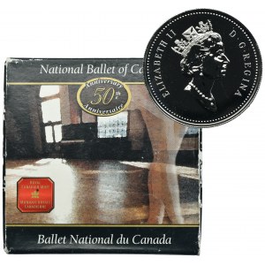 Canada, Elizabeth II, 1 Dollar Ottawa 2001 - Canadian Ballet