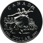 Canada, Elizabeth II, 1 Dollar Ottawa 2001 - Canadian Ballet