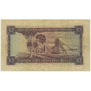 South Africa, 10 Pounds 1955 - English - Afrikaans