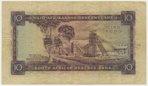 Jižní Afrika, £10 1955 - anglicky - afrikánsky