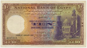 Egypt, £10 1937 - Cook