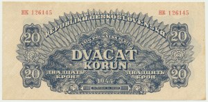 Czechoslovakia, 20 Korun 1944