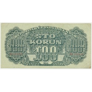 Czechoslovakia, 100 Korun 1944