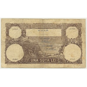 Rumunia, 100 lei 1940