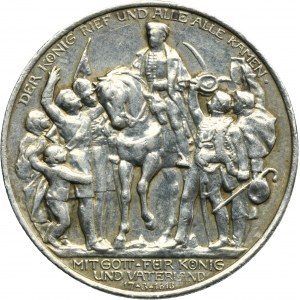 Niemcy, Królestwo Prus, Wilhelm II, 2 Marki Berlin 1913 A