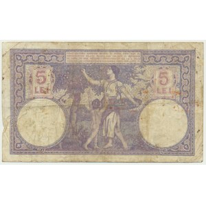 Romania, 5 Lei 1928