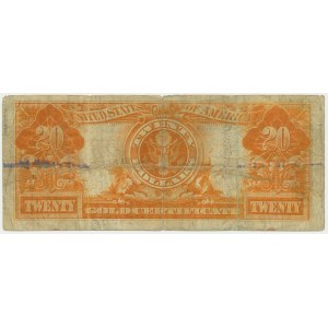 USA, Gold Certificate, 20 Dollars 1922 - Speelman & White -