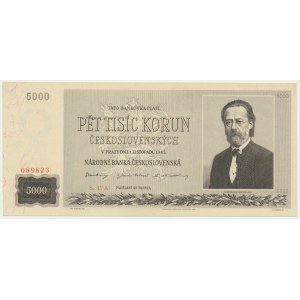 Czechoslovakia, 1.000 Korun 1945