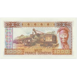 Guinea, 1.000 Francs 1985