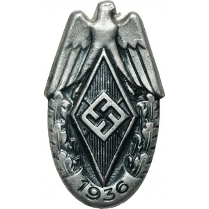 Niemcy, III Rzesza, Odznaka sportowa Hitlerjugend 1936