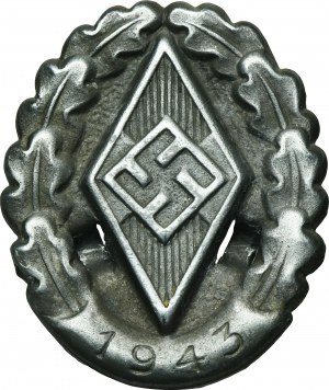 Deutschland, Drittes Reich, Hitlerjugend-Sportabzeichen 1943