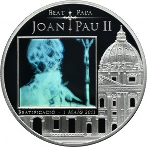 Andorra, 5 Diners 2011 - Beatification of John Paul II