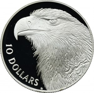 Australia, Elżbieta II, 10 Dolarów Canberra 1994 - Orzeł Australijski