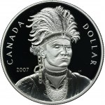 Canada, Elizabeth II, 1 Dollar Ottawa 2007 - Thayendanegea