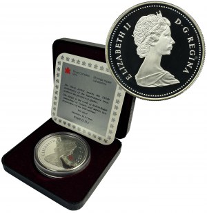 Canada, Elizabeth II, 1 Ottawa Dollar 1988 - Saint-Maurice Ironworks