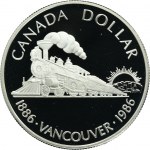Canada, Elizabeth II, 1 Dollar Ottawa 1986 - Vancouver Centennial
