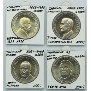 Set, Poland, Medals from the Polish Presidents series (4 pcs.)