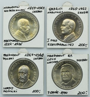 Set, Poland, Medals from the Polish Presidents series (4 pcs.)