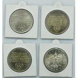 Set, Poland, Medals from the Polish Presidents series (4 pcs.)