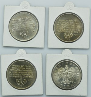 Set, Poland, Medals from the Polish Presidents series (4 pcs.)