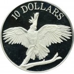 Australia, Elizabeth II, 10 Dollar Canberra 1990 - White Cockatoo