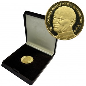 Belgium, Medal on the occasion of the first visit of John Paul II to Belgium 1985