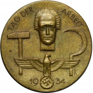 Germany, Third Reich, National Labor Day Badge 1934