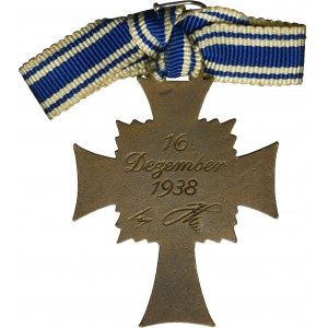 Germany, Third Reich, German Mothers Cross - Bronze (3rd degree)