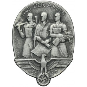 Germany, Third Reich, National Labor Day Badge 1935