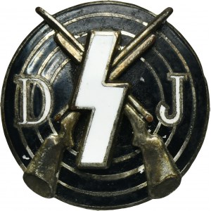 Germany, Third Reich, Shooting Badge Deutsches Jungvolk - RZM M1/66