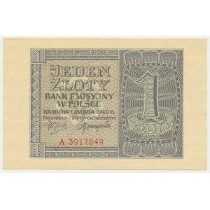 1 złoty 1940 - A -