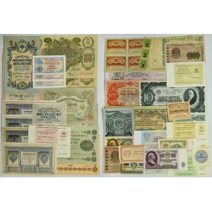 Rosja, zestaw banknotow (26 szt.)