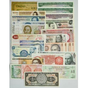 Zestaw, banknoty zagraniczne (28 szt.)