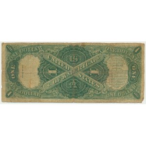 USA, Red Seal, 1 Dollar 1917 - Elliott & Burke -