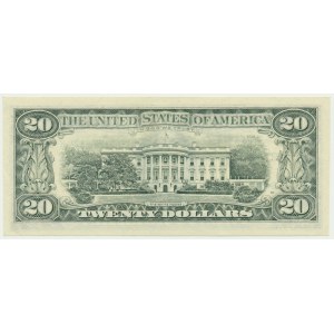 USA, New York, 20 Dollars 1988 - B - Vilpando & Brady -