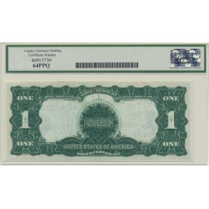 USA, Silver Certificate, 1 dolar 1899 - Vernon & Treat - 64 PPQ