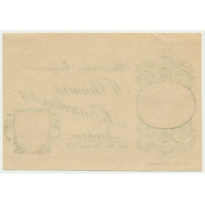 Krakow, Progressive Dairy of M. Chmura and R. Zawiliński, 1 crown 1919 - blankie