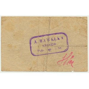 Cracovie, Antoni Hawełka, 50 halerzy 1919 - non répertorié