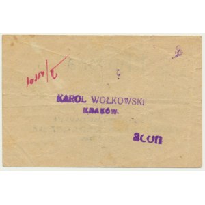 Krakow, Café Esplanade, 1 crown 1919 - stamp ..28 ?