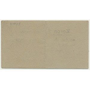 Krakov, J. Wentzl, 1 koruna 1919 - čitateľ 4,5 mm