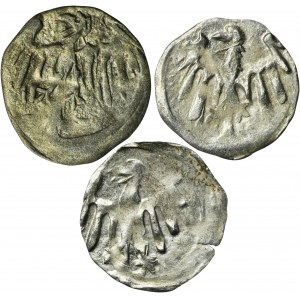 Súbor, Sliezsko, Kladské komitát, Jiří z Poděbrad, Halerz na úpätí Vroclavského Kladska 1457-1465 (3 ks).