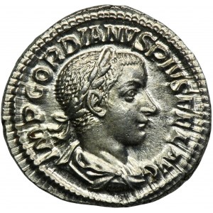 Roman Imperial, Gordian III, Denarius