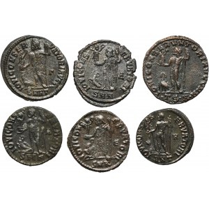 Set, Roman Imperial, Follis (6 pcs.)